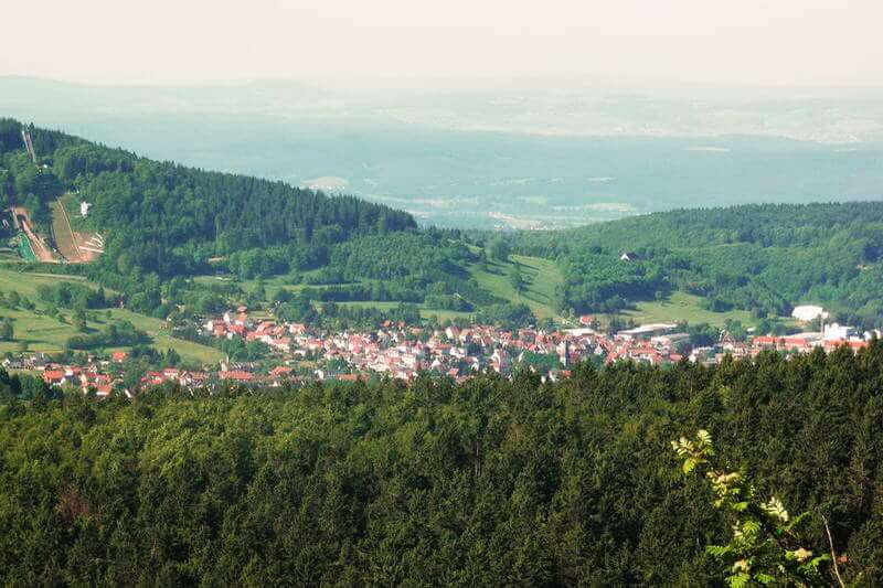 Rennsteig - Blick nach Brotterode | Quelle: Sebastian Mey - www.kripps.de